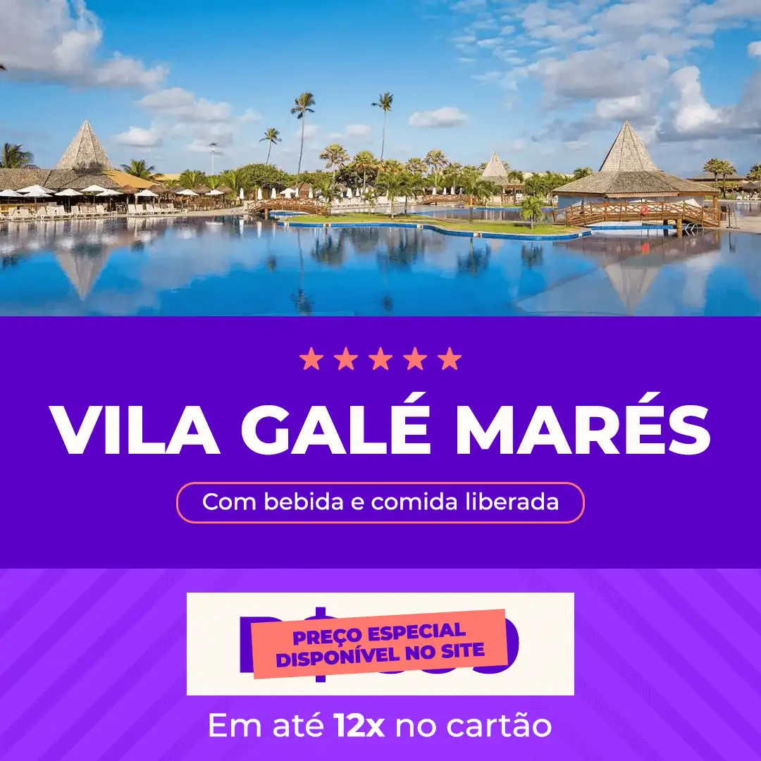 Vila Galé Marés diárias a partir de R$820,00