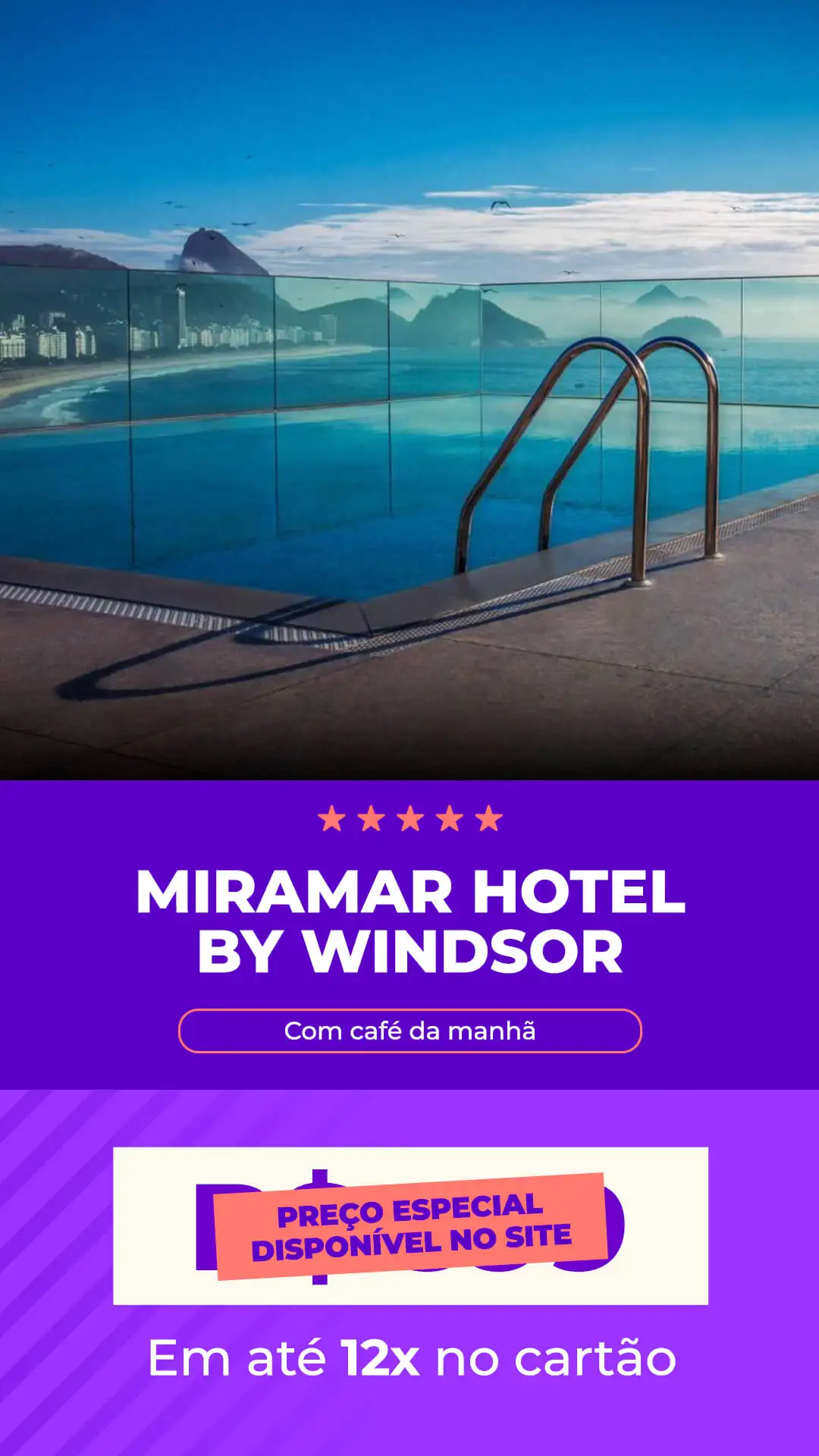 Miramar Hotel By Windsor diárias a partir de R$ 594,00 reais