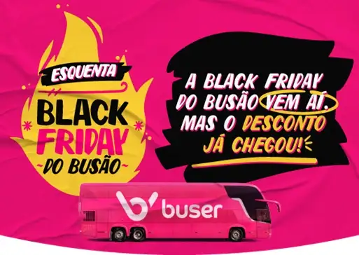 Buser adianta Black Friday e lança viagens com descontos de até 30%