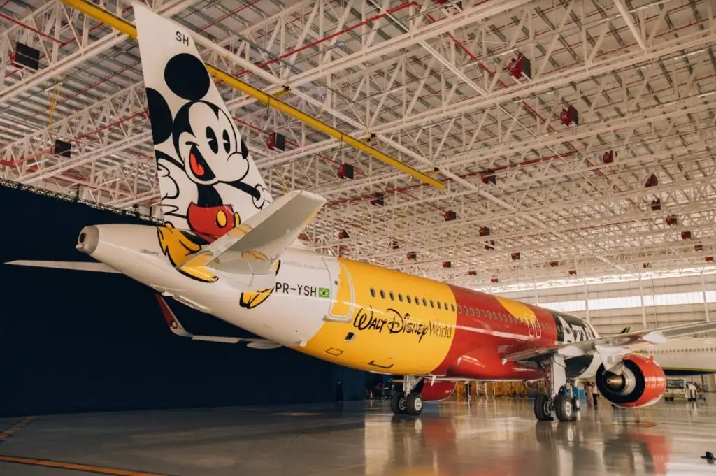 Azul Linhas Aéreas e Walt Disney World Resort anunciam quinto avião inspirado em personagem Disney