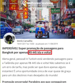 Como Aproveitar Bugs e Passagens Aéreas em Promoção